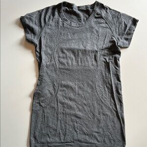 Gray Women's Lululemon Tech Tee